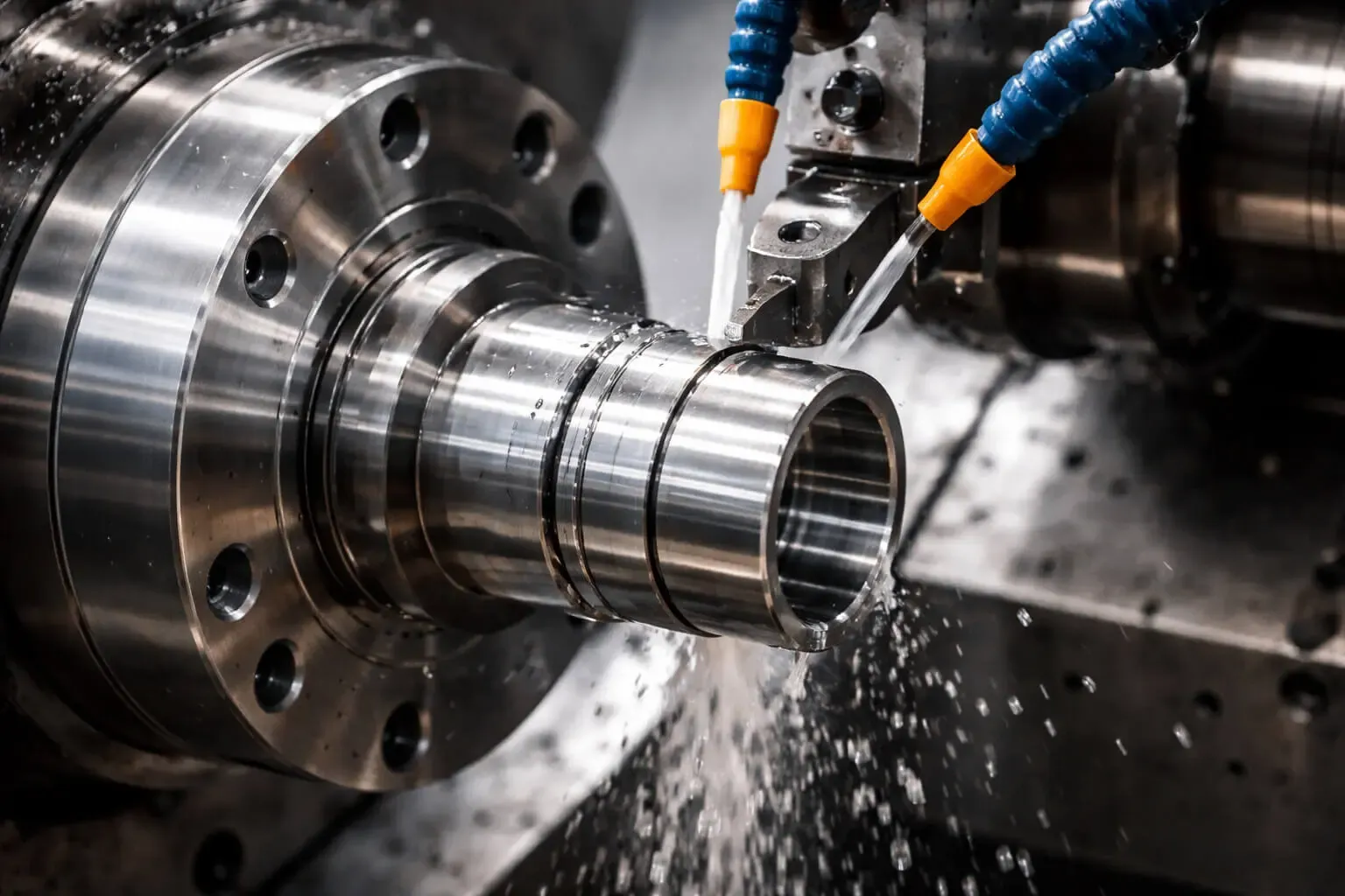 Precyzyjne toczenie CNC wałka stalowego